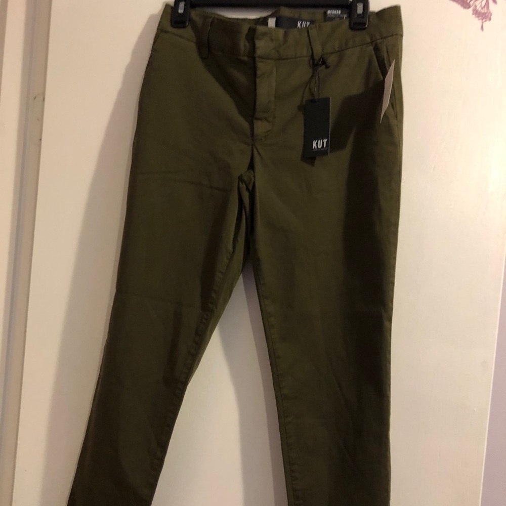 Kut from the Kloth Women's Olive Pants